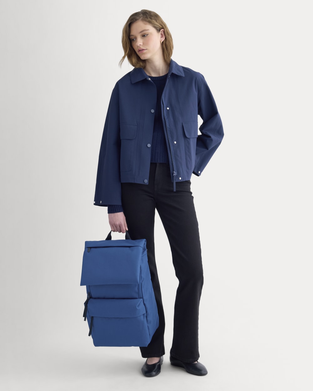 The ReNew Transit Backpack | Estate Blue
