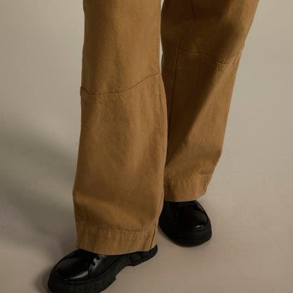 The Canvas Organic Cotton Pull-On Pant | Cappuccino