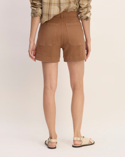 The Utility Short | Carob Brown