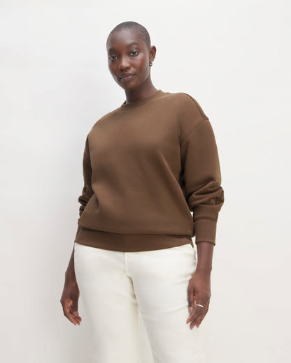 The ReTrack Oversized Crew | Cocoa