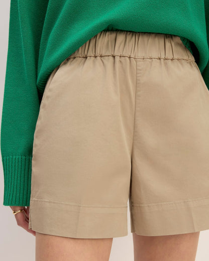 The Easy Short | Trench Coat Khaki