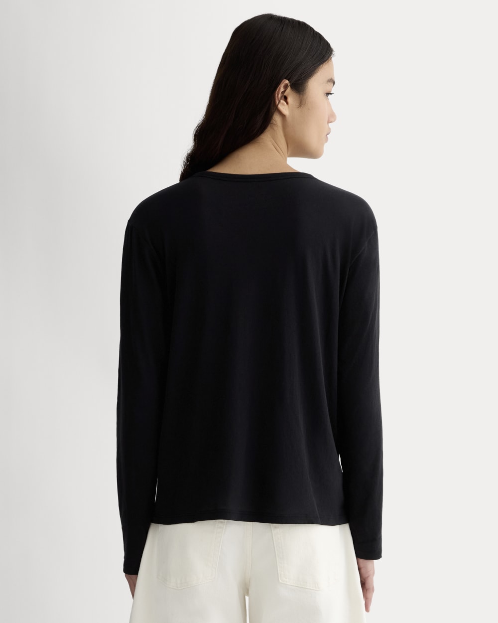 The Air Long-Sleeve Tee | Black