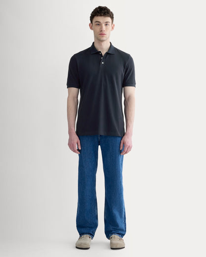 The Pique Polo | Deep Navy