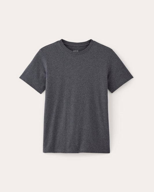 The Premium-Weight Crew | Uniform | Heather Deep Navy