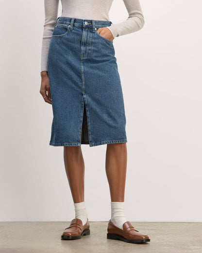 The Mid-Way Skirt | Deep Atlantic
