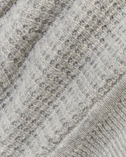 The Waffle Beanie | Heather Grey