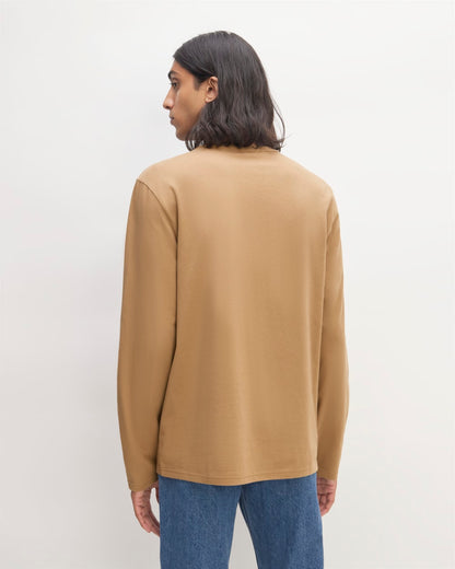 The Essential Organic Long-Sleeve Tee | Toasted Coconut