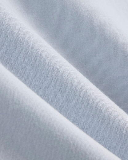 The Essential Organic Long-Sleeve Tee | Air Blue