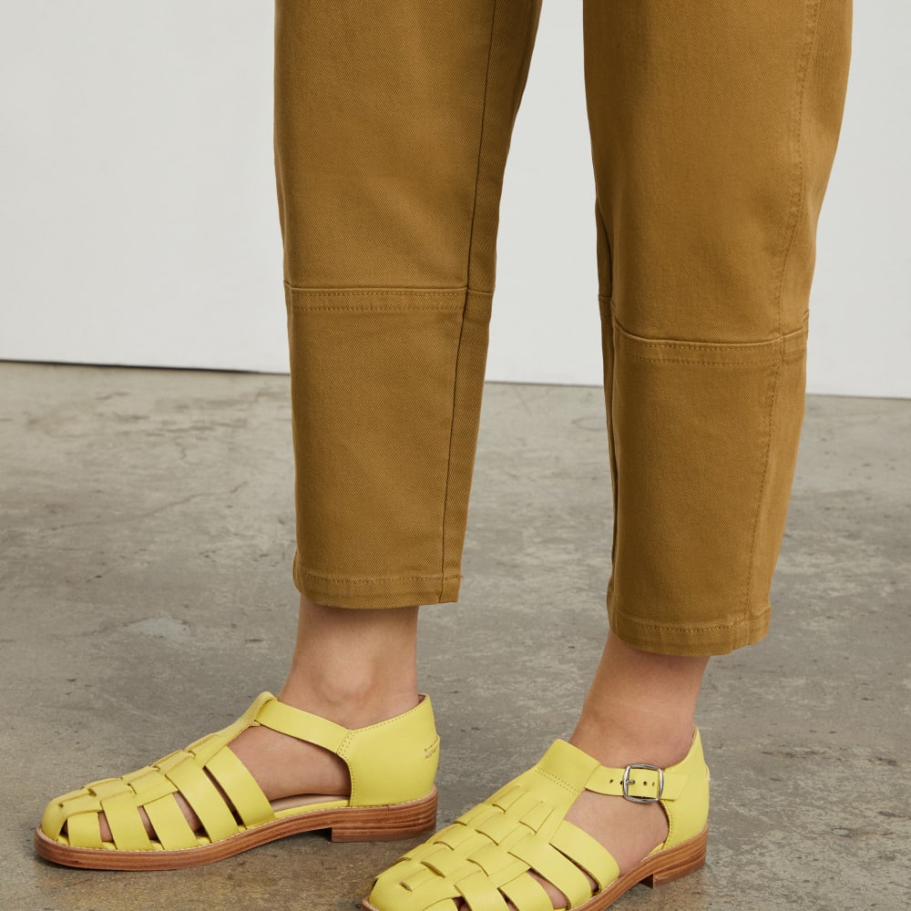 The Utility Barrel Pant | Golden Brown | Regular
