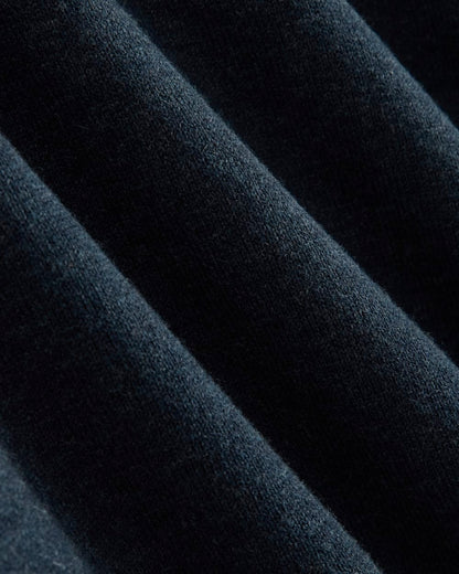 Luxe Merino Double-Knit Sweater | Indigo