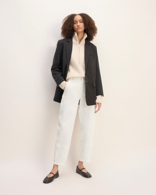 The Utility Barrel Pant | Bone | Regular