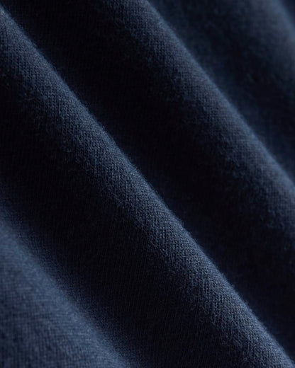 The Slim Long-Sleeve Crew in Essential Cotton | Navy