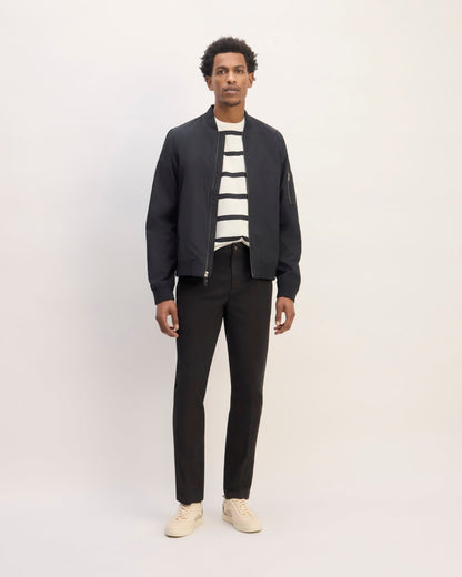 The Relaxed Taper Air Chino | Black