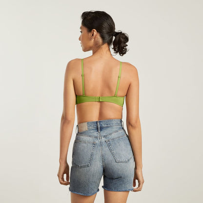 The Scoop-Neck Bikini Top | Pepper