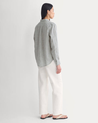 The Must-Have Shirt in Linen | Agave Green