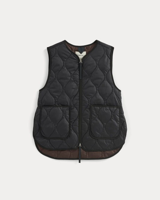 ReNew Quilted Vest | Black