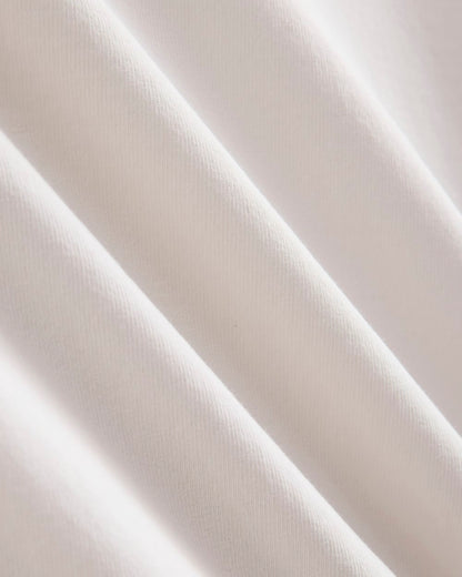 The Premium Weight Cropped Tee | Bone