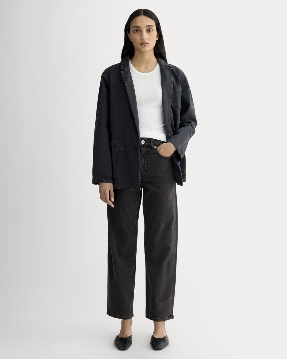The Way-High® Jean 2.0 | Washed Black | 27.5” Inseam