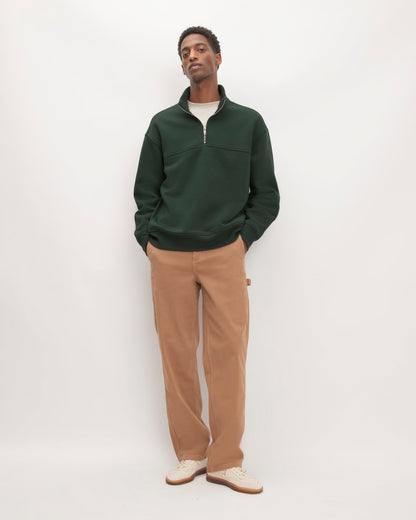 The ReTrack Fleece Half-Zip | Scarab