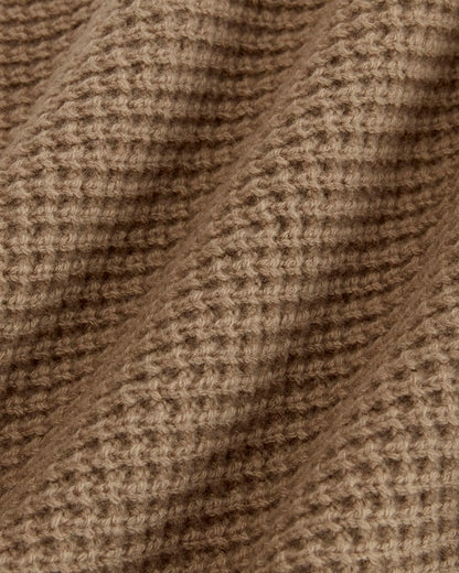 The Waffle Scarf | Camel