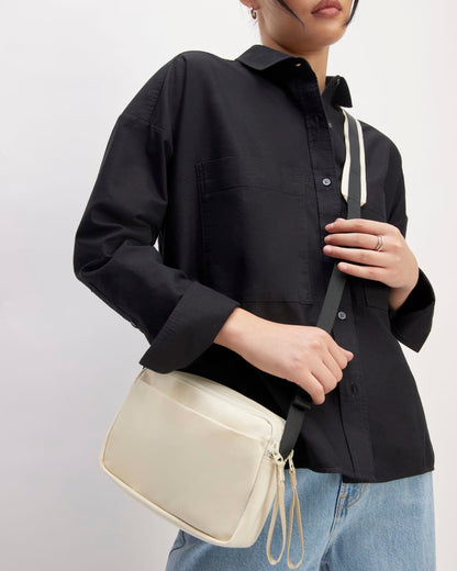 The Recycled Nylon Camera Bag | Parchment