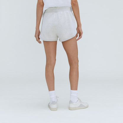 The Track Sweatshort | Light Heather Grey