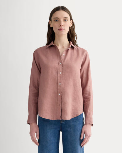 The Must-Have Shirt in Linen | Rose Dusk