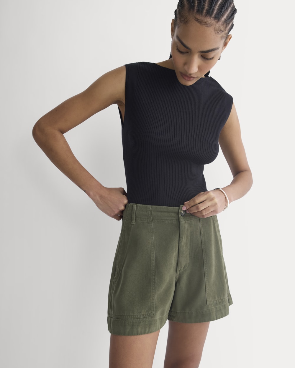 The Utility Short in Buttersoft | Olive Night