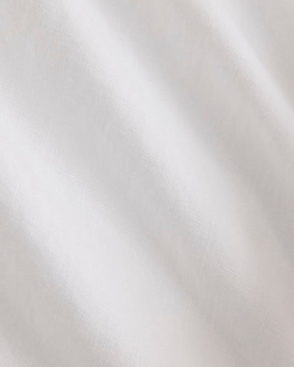 The Boxy Shirt in Linen | White
