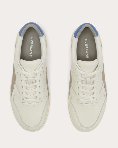 The Court Sneaker | Canvas Tan / Bluebell / Trench Coat