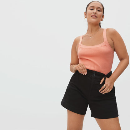 The Way-High® Twill Short | Black