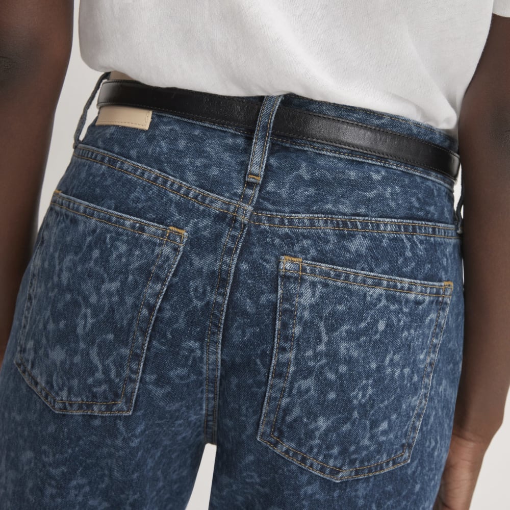 The ’90s Cheeky® Jean | Dark Painterly Strokes | 28.5" Inseam