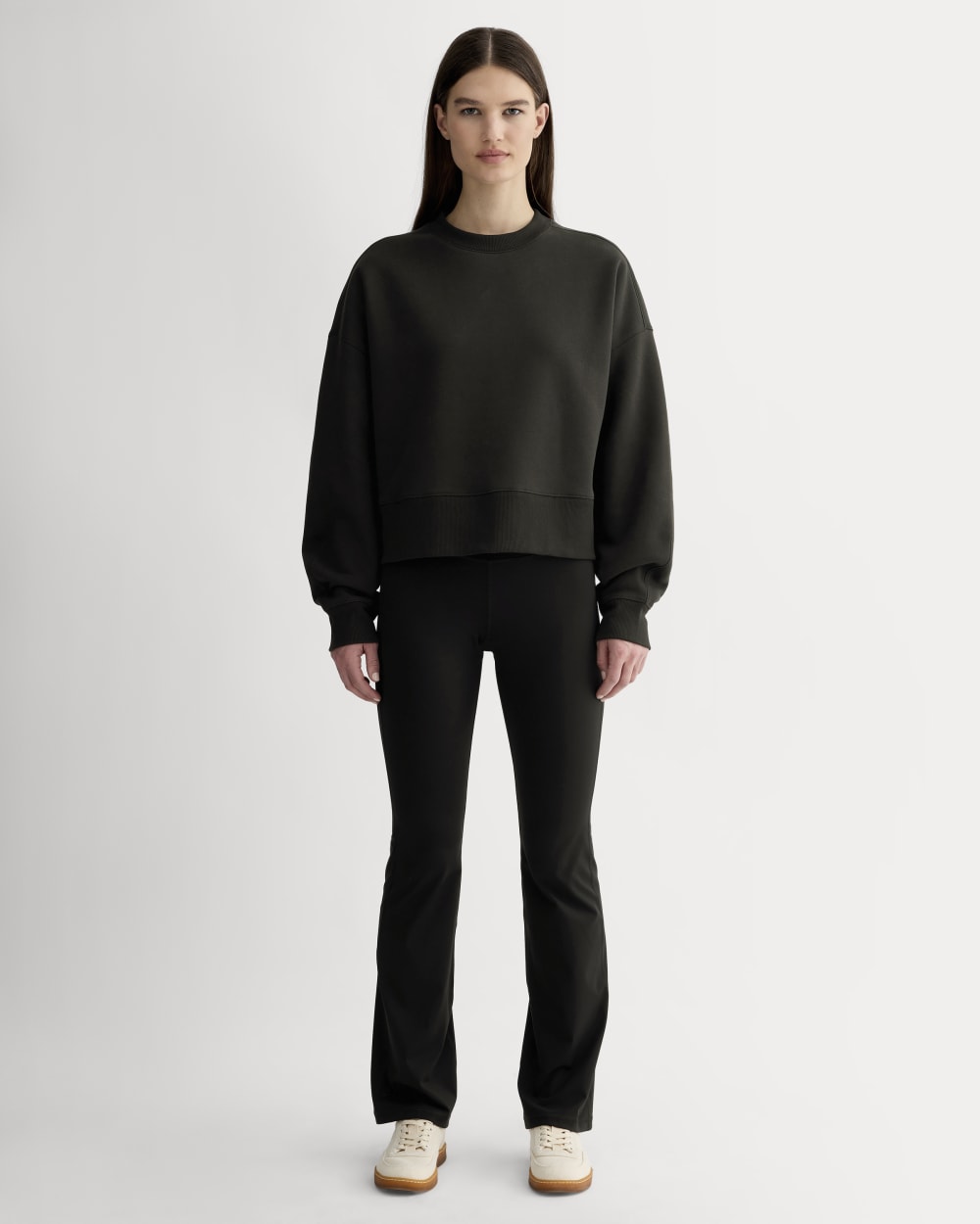 Luxe Fleece Sweatshirt | Black
