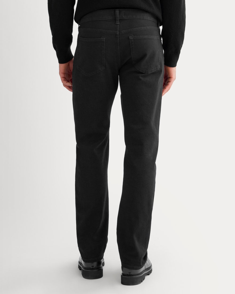 Straight-Leg Stretch Jean |  Black