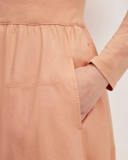 The Long-Sleeve Riviera Dress | Blush Pink
