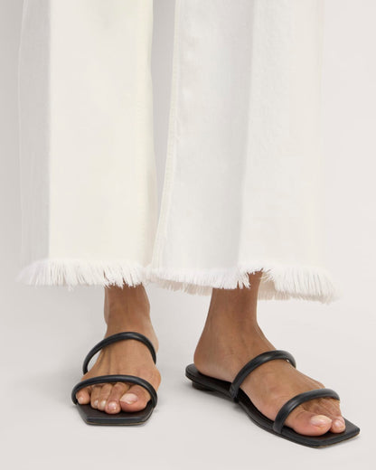 The Mariner Cropped Jean | Frayed Hem Bone