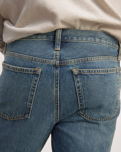 The Authentic Straight Jean | Whisper Blue