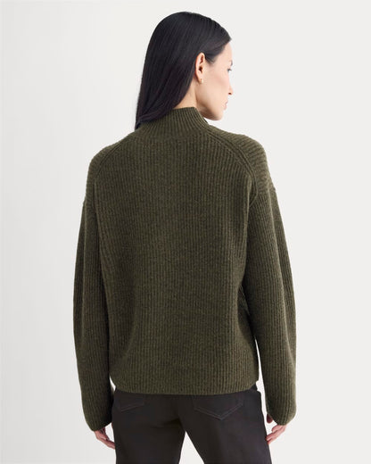 The Cocoon Henley in Wool Cashmere | Heather Beech