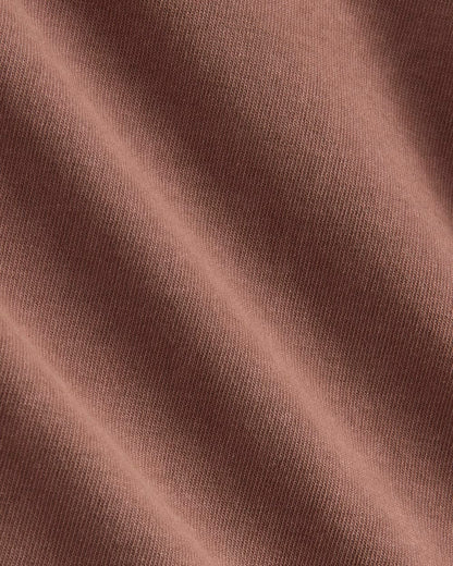 The Off-Duty Long-Sleeve Tee | Brown Garment Dye