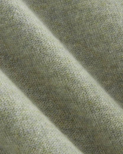 The Cashmere Crew | Light Heathered Moss