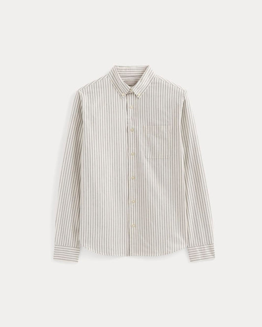 The Classic Oxford Shirt | Bone/Navy | Tall