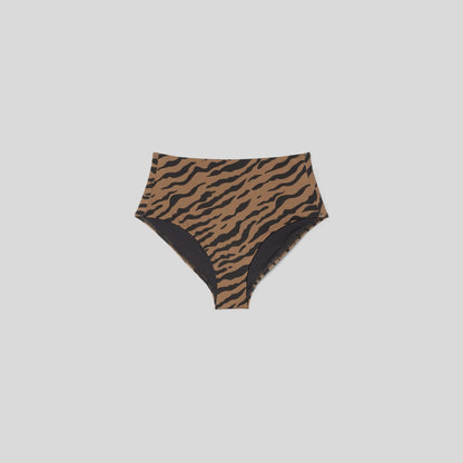 The High-Rise Hipster Bottom | Tiger Stripe Toasted Coconut