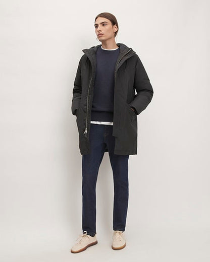 The ReNew Long Parka | Black
