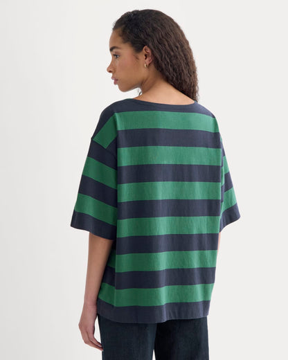 Mariner Tee | Navy/Hunter Green