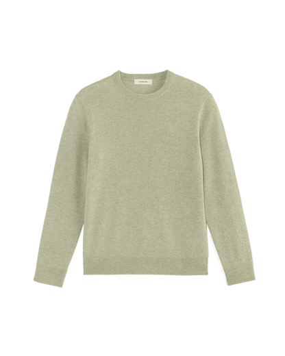 The Cashmere Crew | Light Heathered Moss
