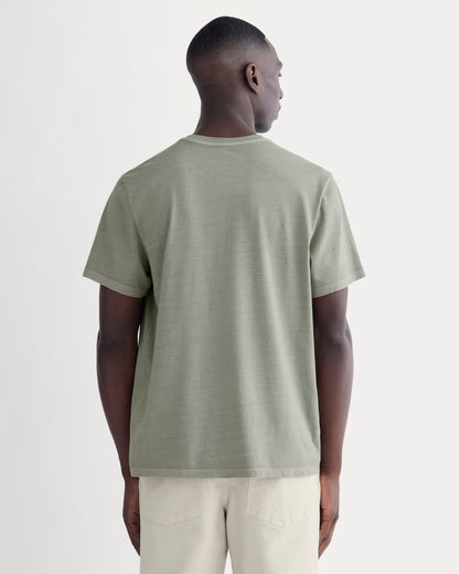 The Essential Organic Garment-Dyed Henley | Seagrass