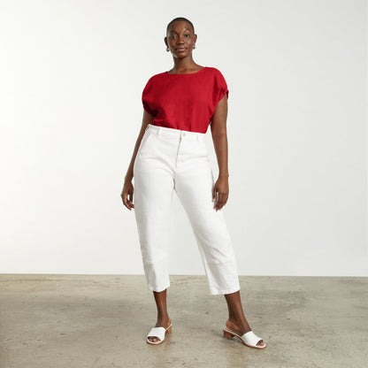 The Drawstring Tunic | Goji Berry