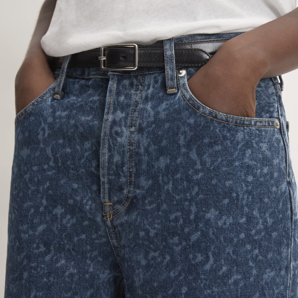 The ’90s Cheeky® Jean | Dark Painterly Strokes | 28.5" Inseam