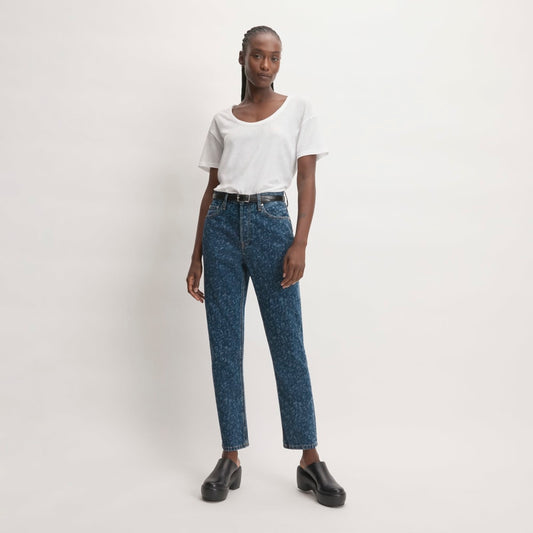 The ’90s Cheeky® Jean | Dark Painterly Strokes | 28.5" Inseam