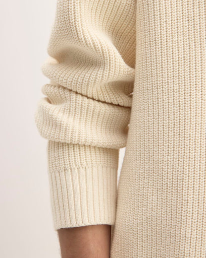 The Cotton Chunky Rib Polo | Canvas